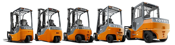 Different types of counterbalance forklifts
